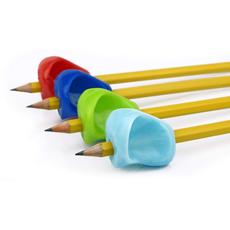 [Australia] - The Pencil Grip Pinch Grip, Ergonomic Writing Aid, Gloss Colored Pencil Grips, 6 Count - TPG-12706 