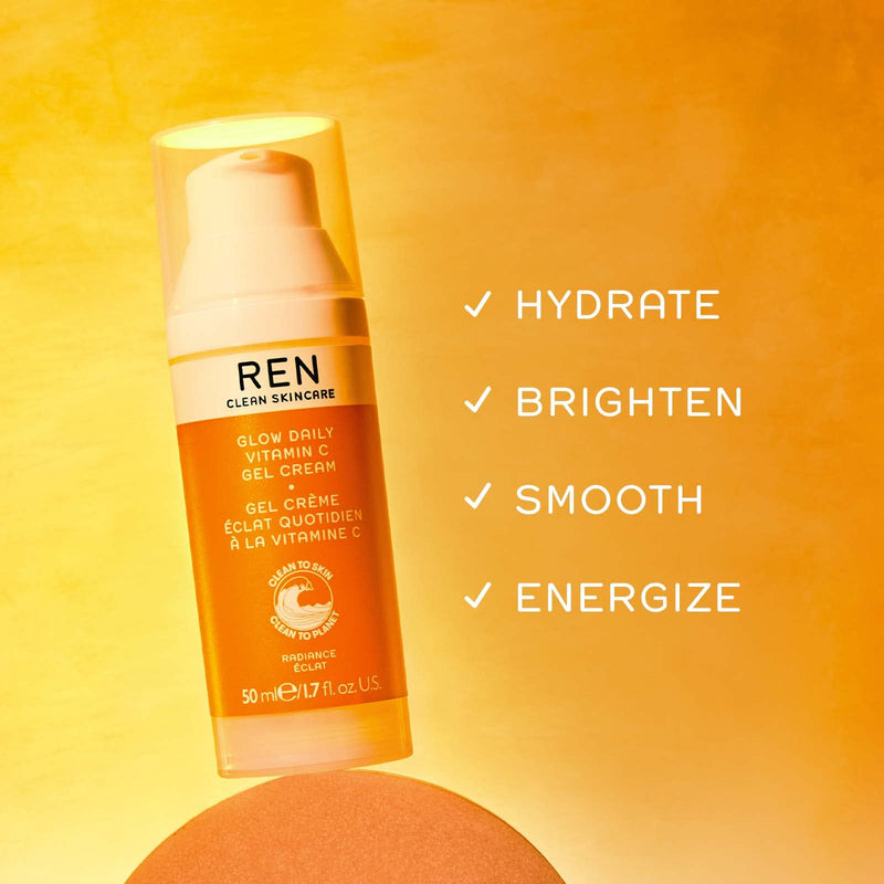 [Australia] - REN Clean Skincare Glow Daily Vitamin C Gel Cream 50 ml 