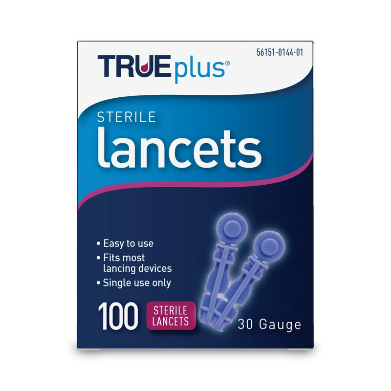 [Australia] - 100ct TRUE METRIX® NFRS Test Strips + 100ct TRUEplus® 30g Lancets 200 Piece Set 