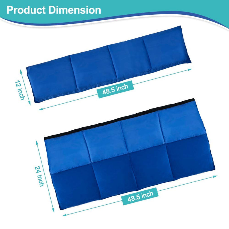 [Australia] - Mybow Bed Bumpers Hospital Pads Bed Cushion Rail Bumper Pad for Elderly Seniors Adults Medical Guard Padding Covers (48x12 INCH 1 PCS) 