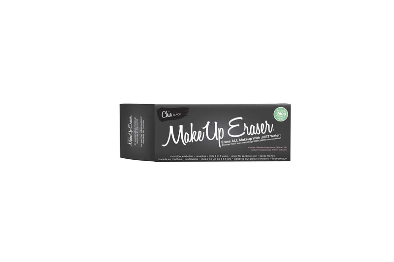 [Australia] - The Original MakeUp Eraser, Erase All Makeup With Just Water, Including Waterproof Mascara, Eyeliner, Foundation, Lipstick, and More Chic Black 