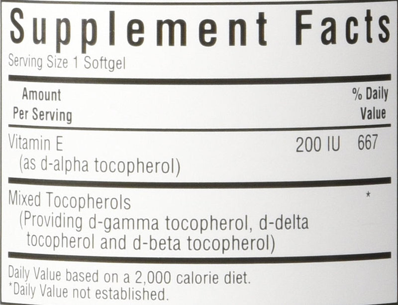 [Australia] - BlueBonnet Vitamin E 200 IU Mixed Softgels, 100 Count 1 