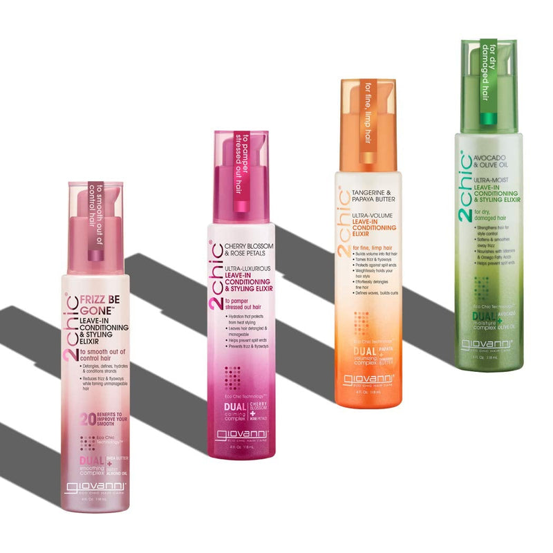 [Australia] - Giovanni Cosmetics 2chic Frizz Be Gone Leave-In Conditioner 166g 