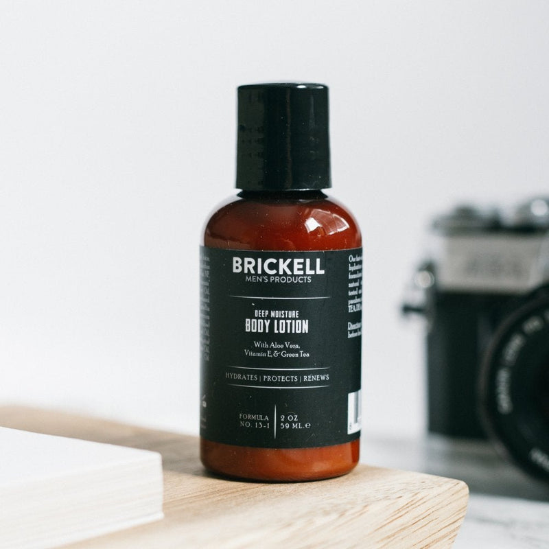 [Australia] - Brickell Men's Deep Moisture Body Lotion for Men, Natural and Organic Protects and Hydrates Dry Skin, 59 ml, Scented‚Ä¶ 