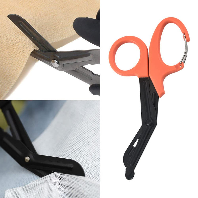 [Australia] - 2 Pcs Trauma Scissors Bandage Scissors Utility Bandage Fire Rescue Cut Scissor for Nurses Emergency Room First Aid Scissors 