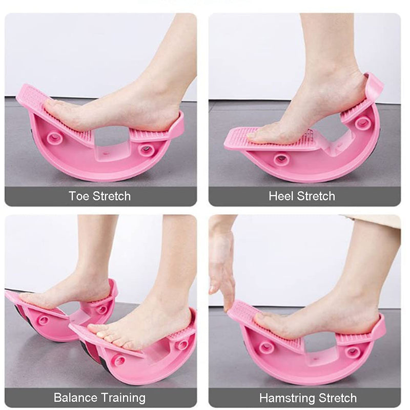 [Australia] - Calf Stretcher Foot Rocker Adjustable for Heel, Feet, Shin Splint, Plantar Fasciitis Pain Relief, Achilles Tendinitis and Tight Calves 