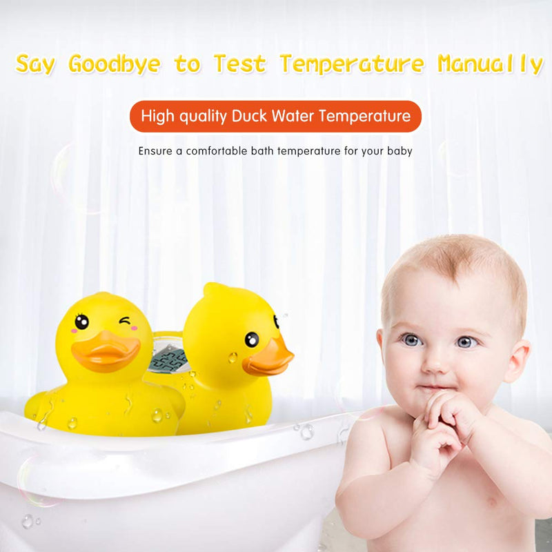 [Australia] - b&h Baby Thermometer, The Infant Baby Bath Floating Toy Safety Temperature Thermometer (Classic Duck) Classic Duck 