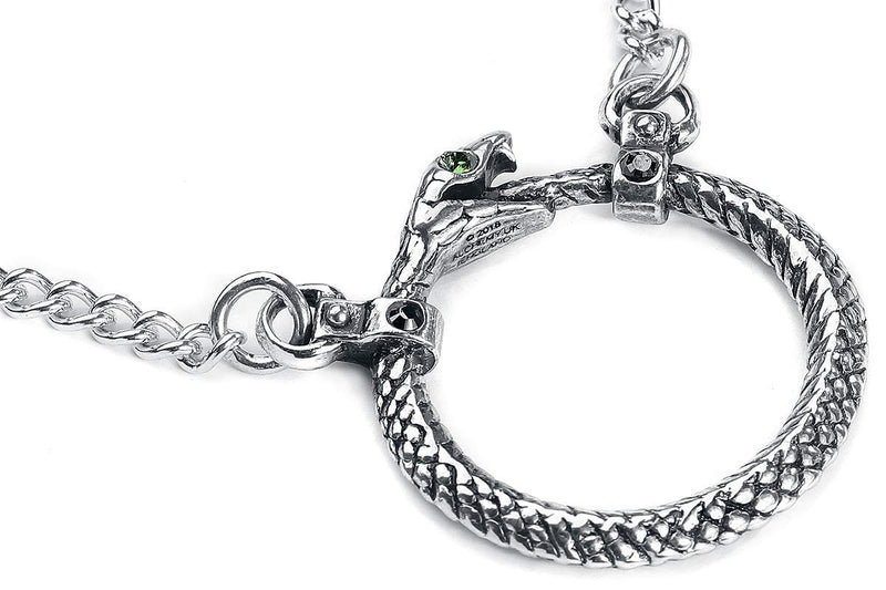 [Australia] - Alchemy of England Sophia Serpent Necklace Silver 