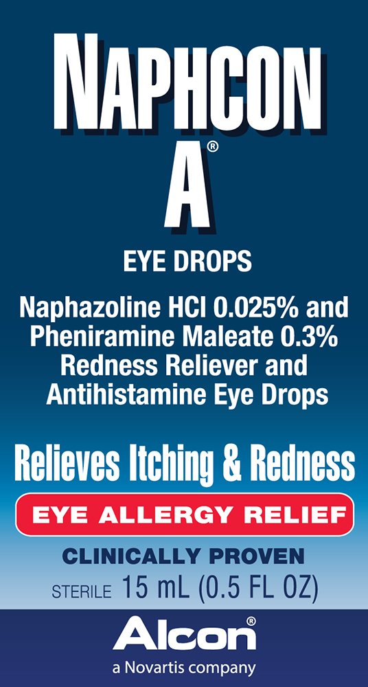 [Australia] - Naphcon-A Eye Drops, 15-mL 0.51 Fl Oz (Pack of 1) 