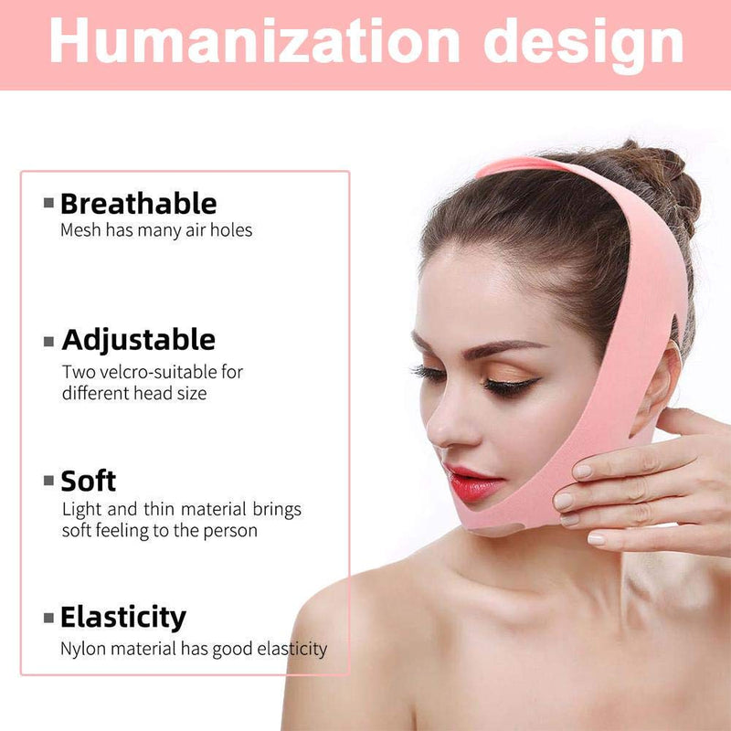 [Australia] - Snoring Chin Strap, Elastic Breathable Anti Snoring Band Dislocated Jaw Orthodontic band Snoring Solution for Good Sleep 