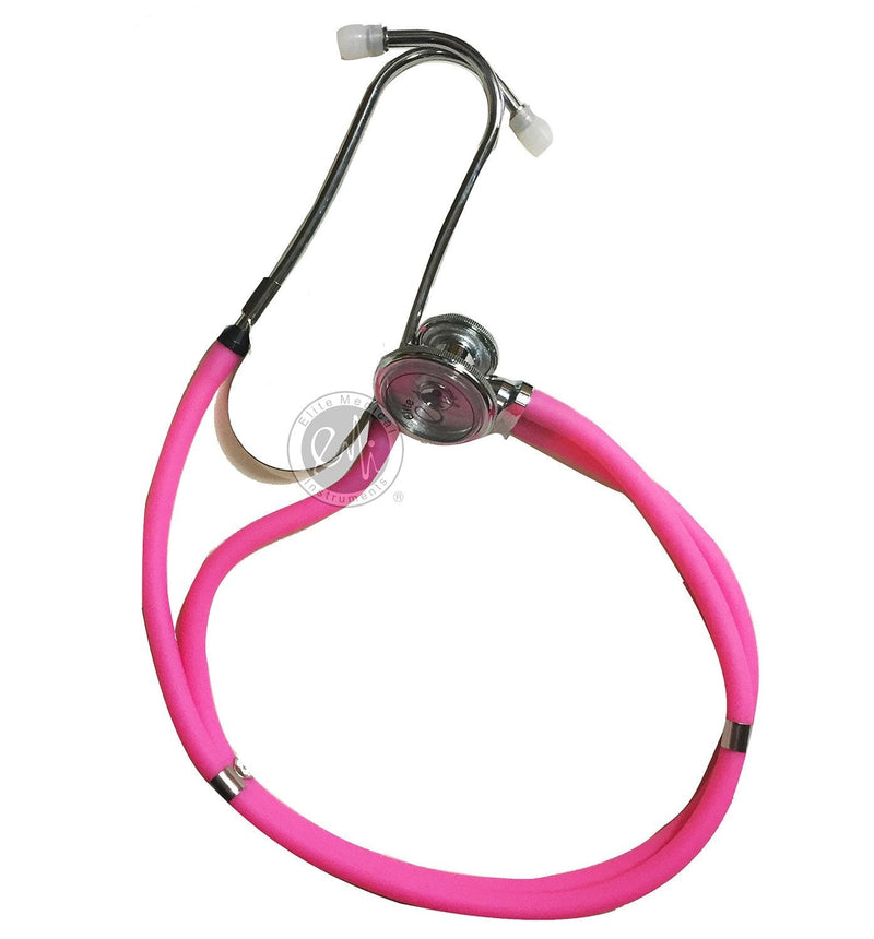 [Australia] - EMI Professional Deluxe Sprague Rappaport Dual Head Stethoscope - Hot Pink #112 