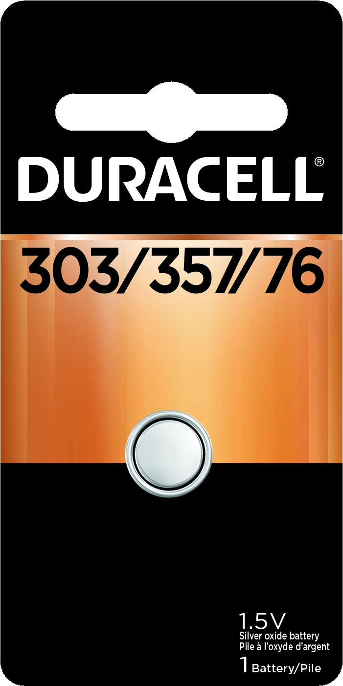 [Australia] - Duracell - 301/386 Silver Oxide Button Battery - long lasting battery - 1 count 1 Count (Pack of 1) 