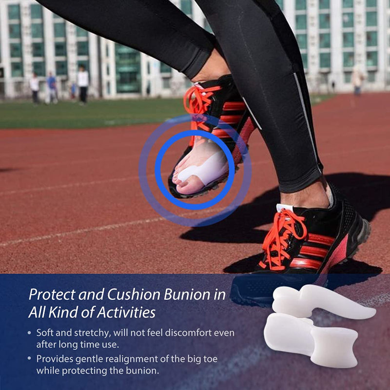 [Australia] - JLK-ZHOU Bunion Corrector, Bunion Splints and Bunion Relief for Hallux Valgus, Hammer Big Toe Joint Straightener, Adjustable Bunion Splint Protector Sleeves Kit For Women and Men,3 pcs(By Day and Night) 