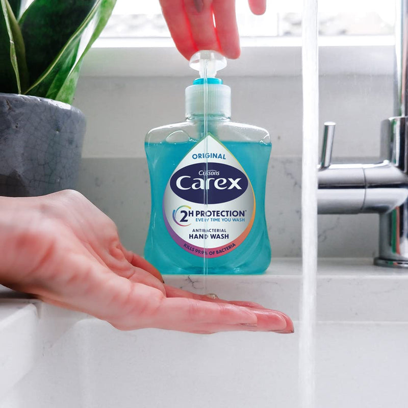 [Australia] - Carex Dermacare Aloe Vera Antibacterial Hand Wash Pack of 6, Cleansing Hand Soap that's gentle and Protects Hands, Antibacterial Soap with Added Moisturisers, Aloe Vera Soap, 250 ml (Pack of 6) 