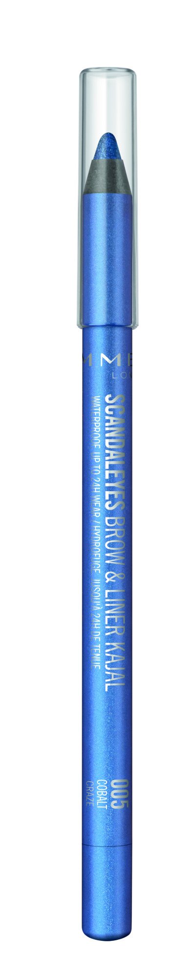 [Australia] - Rimmel Scandaleyes Waterproof Brow and Liner Kajal, Cobalt Craze 