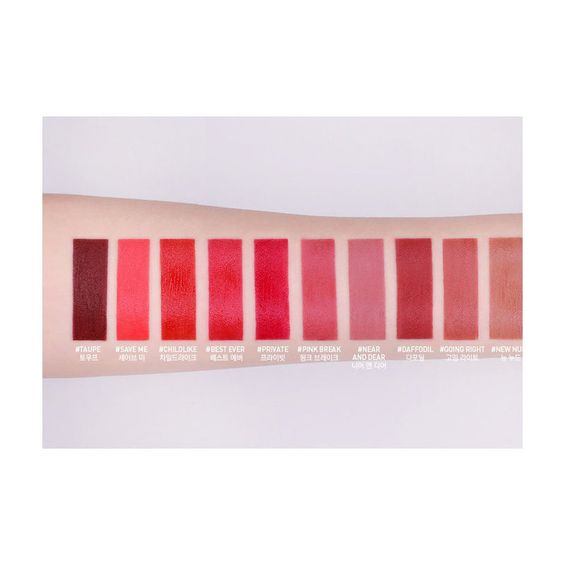 [Australia] - 3CE Velvet Lip Tint (4g/ea) 10 colors / Newly Launched / Mlbb / Mlbb Lips / Stylenanda (Taupe) 