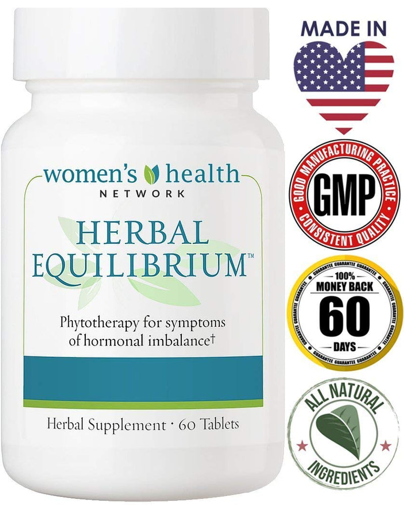 [Australia] - Herbal Equilibrium - 60 Tablets - Natural Menopause Relief Supplement for Hormonal Imbalance and Hot Flashes 