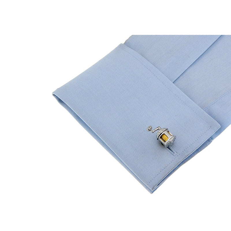 [Australia] - Fishing Reel Fisherman Rod Line River Fish Cufflinks 