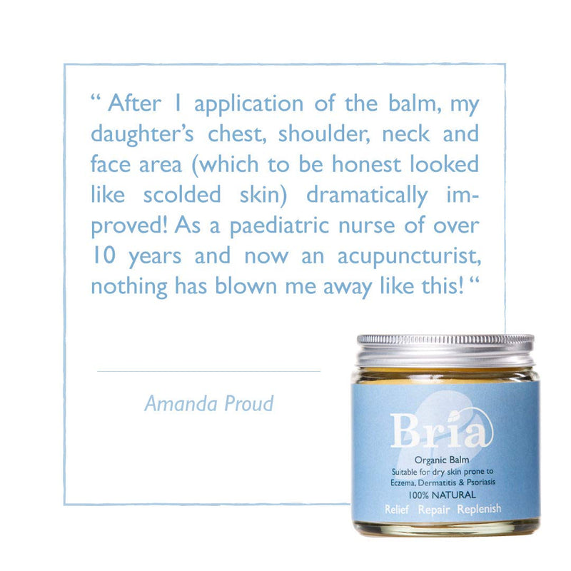 [Australia] - Bria 100% Natural Organic Soothing Balm for Eczema Prone & Dry Skin Suitable for Adults, Children & Babies – Scent Free (60ml) 60 ml (Pack of 1) 