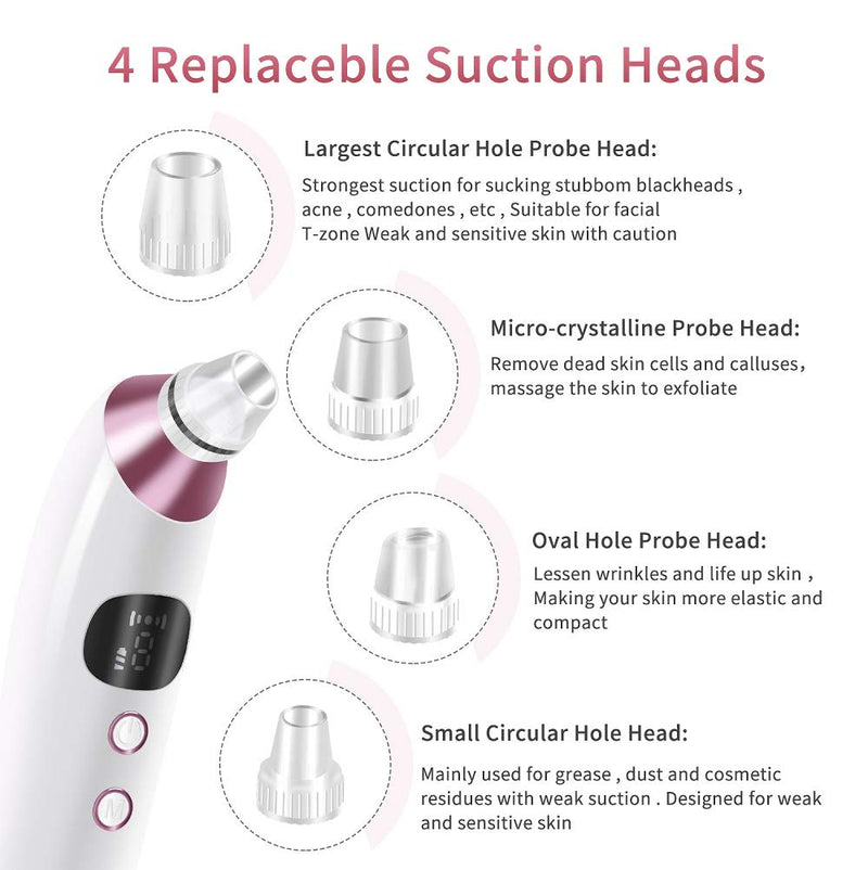 [Australia] - Blackhead Remover Vacuum (Pink) Pink 