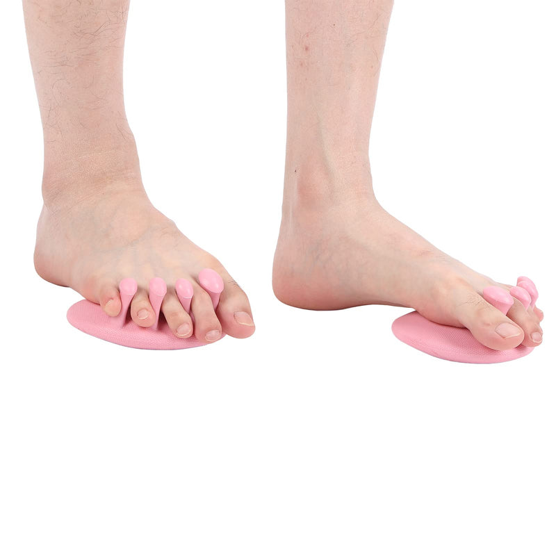 [Australia] - Toe Spreader, Toe Separator Against Bunion, Hammer Toe Foot Pain Silicone Separator Therapeutic Spa Stretch For Toe Spacer Toe Spacers(pink) pink 