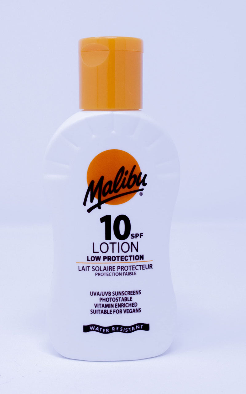 [Australia] - Malibu Sun Protection Travel Size Tanning Pack 1 x SPF 20 1 x SPF 10 Sun Tan Lotion & 1 x After Sun Aloe Vera Lotion Kit 