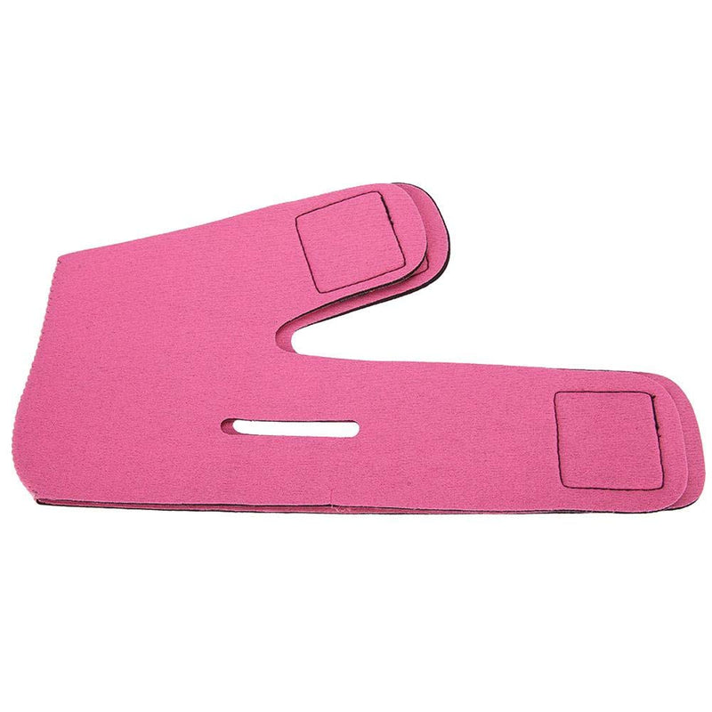 [Australia] - Face Slimming Strap, Double Chin Skin Bandage Reducer Face Facial Lifting Slimming Belt Face Slimming Belt for Women(Rose Red) Rose Red 