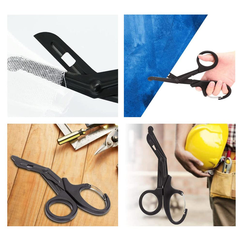 [Australia] - Gauze Scissors Outdoor Stainles Steel Bandages Scissors Portable Medical Scissors for Hospital Clinic Household 