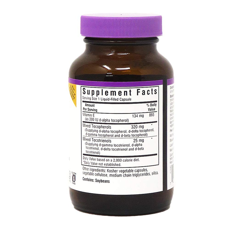 [Australia] - Bluebonnet Natural Full Spectrum Vitamin E Complex - 60 Licaps 