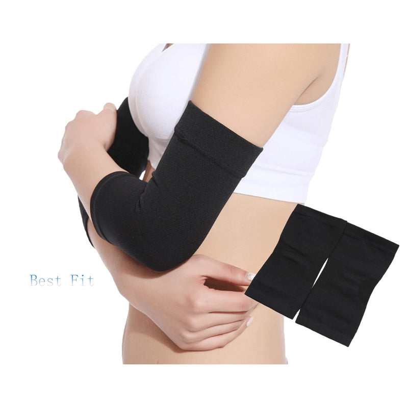 [Australia] - SVDpirit Elbow Brace Compression Sleeve (1 Pair)– Elbow Compression Support Brace for Tendonitis Prevention, Recovery, Joint Pain Relief, Arthritis,Bursitis,Golfers,Tennis,Weightlifting,Basketball,Workouts,Sports Stabilizer-Men, Women HSZ001BM Medium 