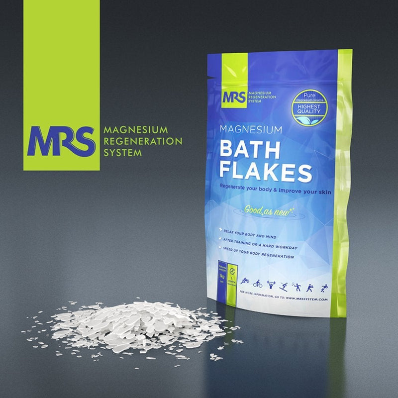 [Australia] - MRS Magnesium Flakes & Magnesium Flakes in The Finest Premium Quality - 100% Natural Magnesium Chloride Flakes - Ideal Bath Salt for a Foot Bath, Full Bath & Against Magnesium Deficiency - 4 kg 4 kg (Pack of 1) 