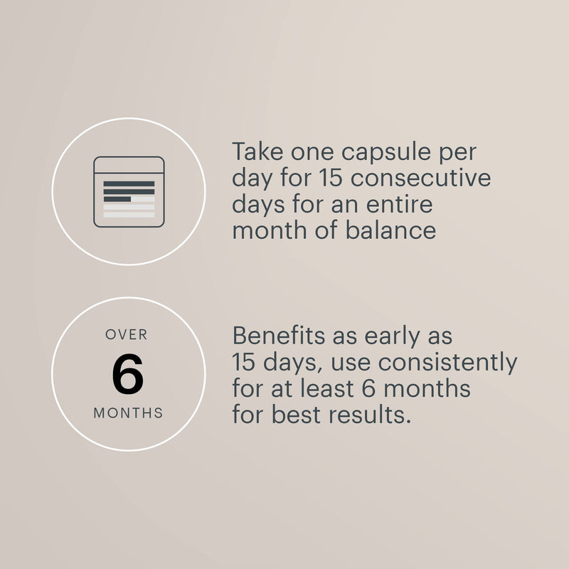 [Australia] - Bonafide Clairvee – Vaginal Probiotic – Hormone-Free, Drug-Free Relief from Vaginal Itching and Discharge Due to Hormonal Fluctuations* – 1 Month Supply (15 Capsules) 