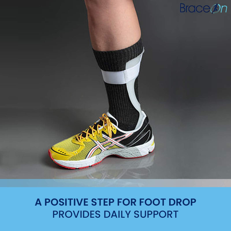 [Australia] - AFO–Swedish Foot Support - Drop Foot Stabilizer, Moldable, Trimmable, Lightweight Polyethylene, Women, Left Women Left 