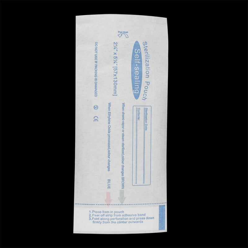 [Australia] - Self Sealing Sterilisation Pouches, Professional 200pcs Medical Dental Sterilization Pouch Self-Sealing Bag, Disposable Dental Storage Bag Tattoo Tool 