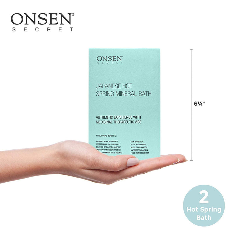 [Australia] - Onsen Japanese Hot-Spring Bath Minerals A Perfect Way to Hydrate and Soothe Your Body Soak in Green Bamboo Extract, Pagoda Tree Flower Enzymes, and More, Unwind, Relaxation, Improve Sleep (1 Count) 1 Count (Pack of 1) 