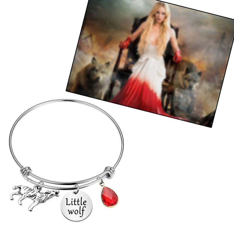 [Australia] - CHOORO The Originals Inspires Jewelry Little Wolf Bracelet Wolf Charm Jewelry Little Wolf Gift Wolf Lover Jewelry little wolf br 