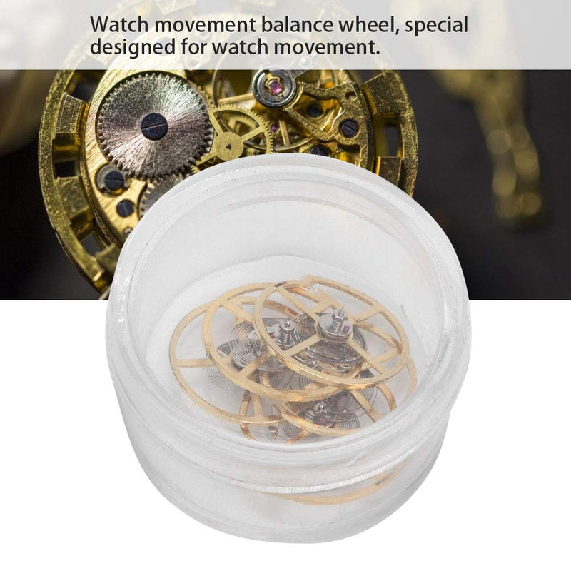 [Australia] - Taidda- 【2021 New Year's Special】 Watch Part, Replacement Accessory Super Durable Watch Movement Parts Balance Wheel, for 8205 Watch Movement for Watchmakers Wacth Repair 