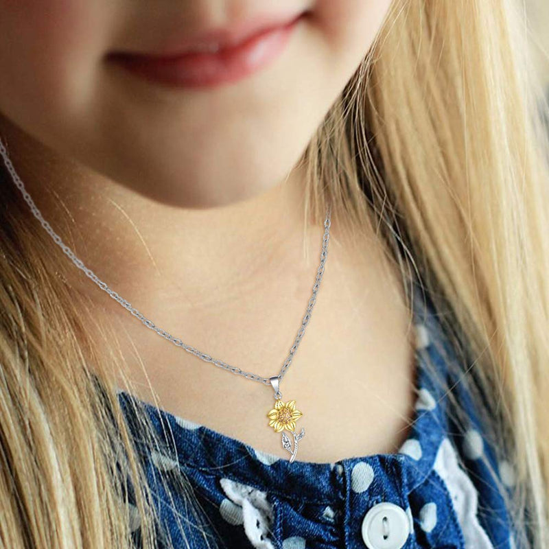 [Australia] - Tarsus Will You be My Flower Girl Necklace Jewelry Accessories Proposal Gift for Little Girls 