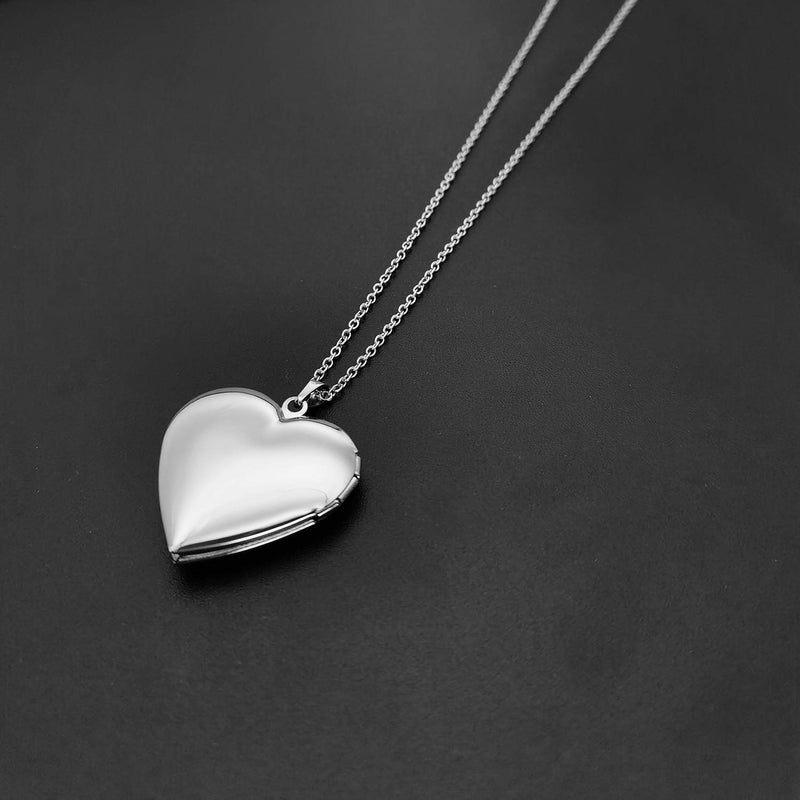 [Australia] - AMATOLOVE Locket Necklace for Women That Holds Pictures | Initial Necklace Alphabet A-Z Letter Necklaces for Girls,Butterfly Necklace C 