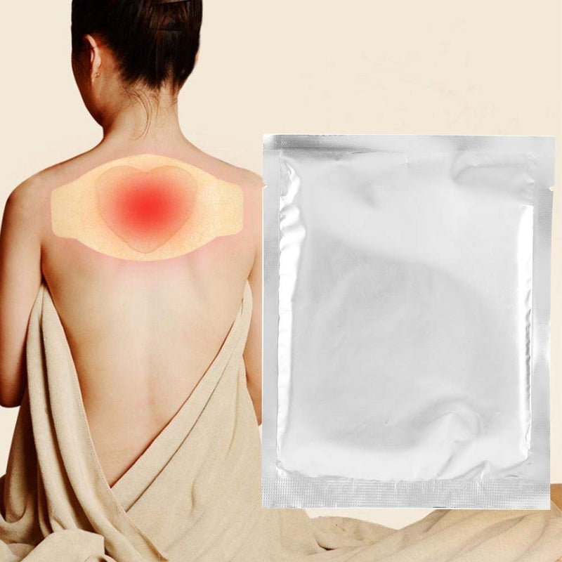 [Australia] - Brrnoo 10pcs Moxibustion Heating Pad Body Warmer Patch Neck Shoulders Pain Relief Patch Health Care Adhesive Moxa Sticker 
