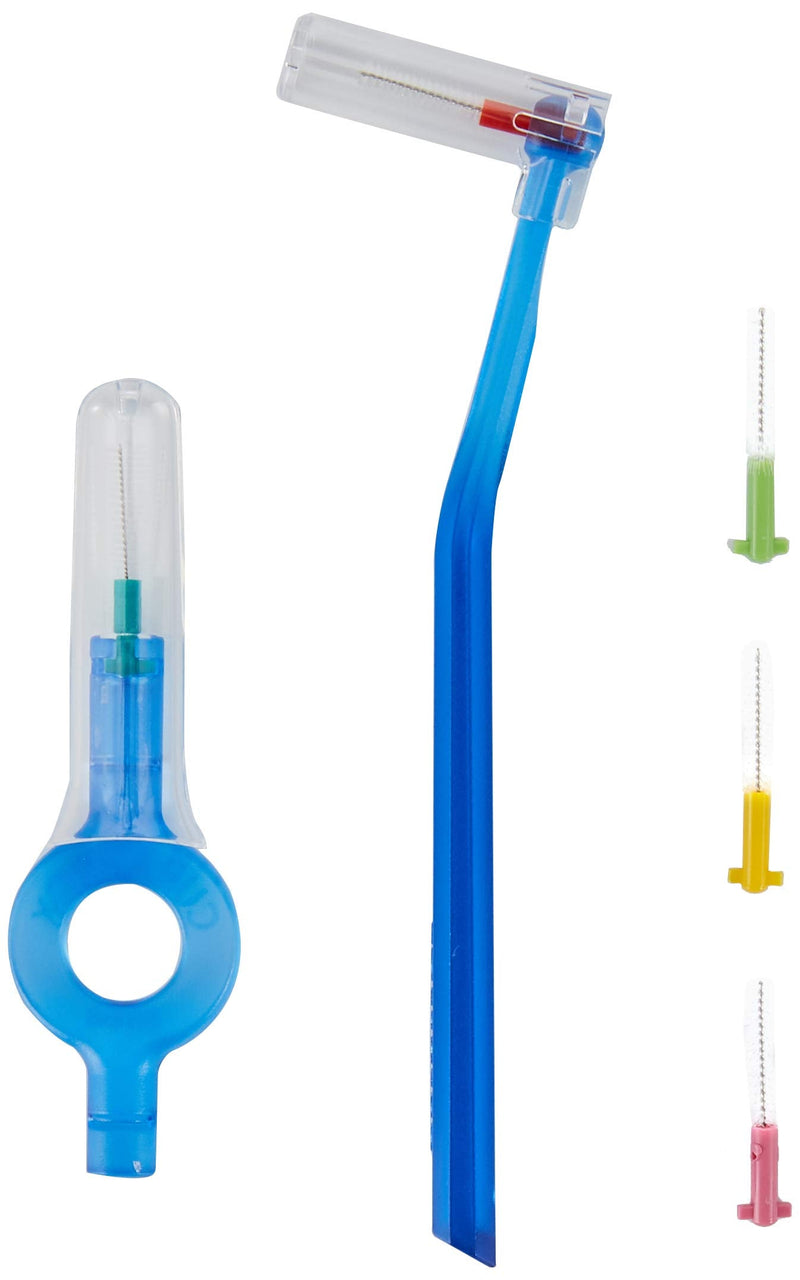 [Australia] - Curaprox CPS Interdental Brush Starter Kit, Mixed - 06, 07, 08, 09, 011 Interdental Brushes + 2 Interdental Toothbrush Holders 