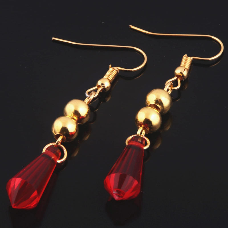 [Australia] - Genshin Impact Tartaglia Earrings - Anime Game Hook Earrings - Cosplay Jewelry For Womens Girls Dangle 