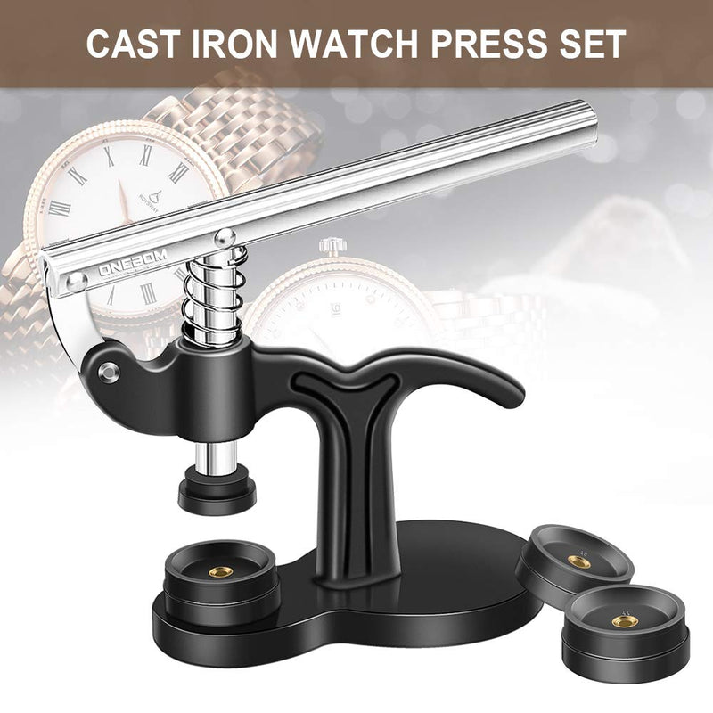 [Australia] - ONEBOM Watch Tool Set, Watch Repair Kit Professional with Everything, for Various Kinds of Watch (Watch Press Kit) Watch Press Kit 