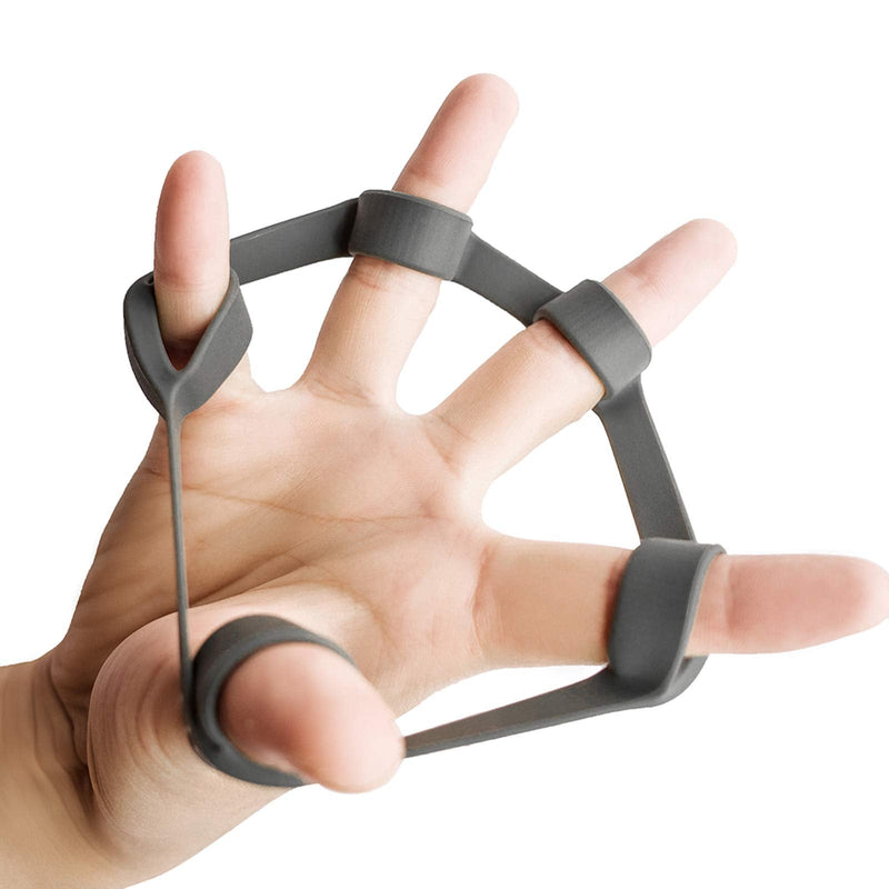 [Australia] - Airisland Finger Stretcher Hand Resistance Bands Hand Extensor Exerciser Finger Grip Strengthener Strength Trainer Gripper Set for Arthritis Carpal Tunnel Exercise Guitar and Rock Climbing 3pcs 