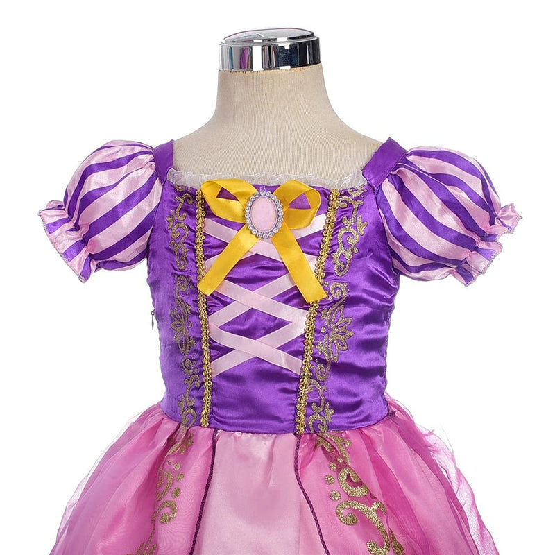 [Australia] - Dressy Daisy Girls' Princess Dress up Fairy Tales Costume Cosplay Party with Long Braid Accessories 12-18 Months Dress Only 