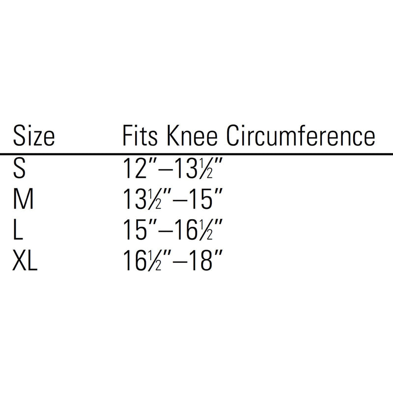 [Australia] - Cramer Diamond Knee Stabilizer, Padded Knee Brace for ACL & MCL Support, Brace for Knees for Sports, Arthritis, & Injury Recovery, Adjustable Knee Brace with Straps & Open Knee Cap for Patella, Black Small 