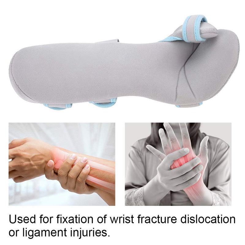 [Australia] - Brrnoo Resting Hand Splint Night Wrist Thumb Immobilizer Support for Pain Tendinitis Sprain Fracture Arthritis Dislocation Stroke Carpal Tunnel Syndrome(Right) Right 