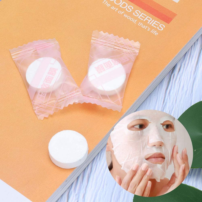 [Australia] - 50Pcs/Pack Disposable Self-made Skin Care Compressed Face Mask DIY Face Mask 