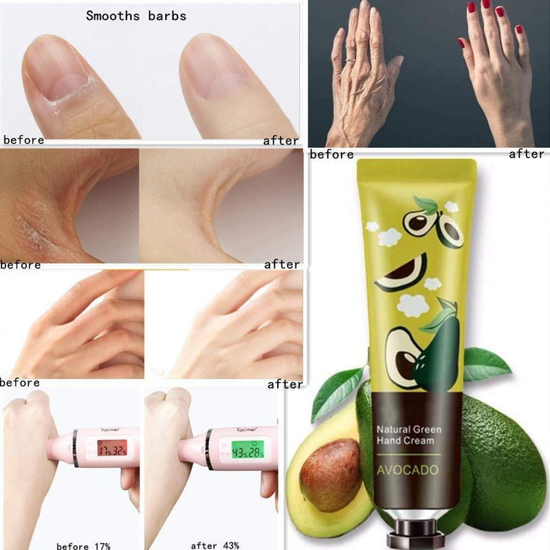 [Australia] - 10 Pack Natural Plant Fragrance Hand Cream for Dry Working Hands, Moisturizing Hand Care Cream Travel Gift Set With Natural Shea Butter And Aloe For Men And Women,Travel Size Hand Lotion-30ml 