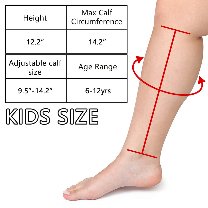 [Australia] - Luwint Strong Canvas Kids Leg Gaiters, Adjustable Protection Hiking Gaiters Leg Cover Boots Gaiter for Children 6-12 Years Hiking, Hunting, Gardening, Outdoors 